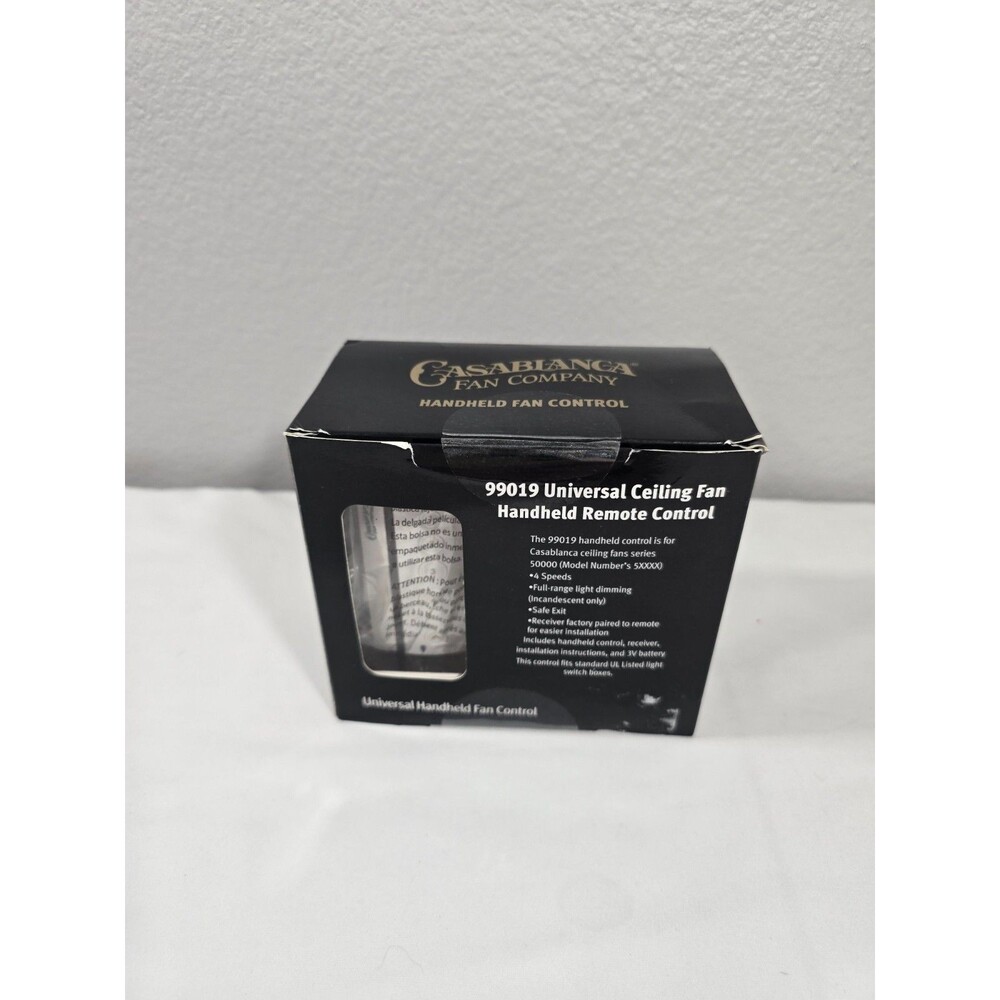 Casablanca 4-Speed Fan Control System with Remote Control 99019 - No Receiver